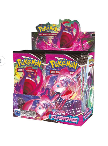 Pokemon Display Box 36 Bustine Spada e Scudo Colpo Fusione ITA