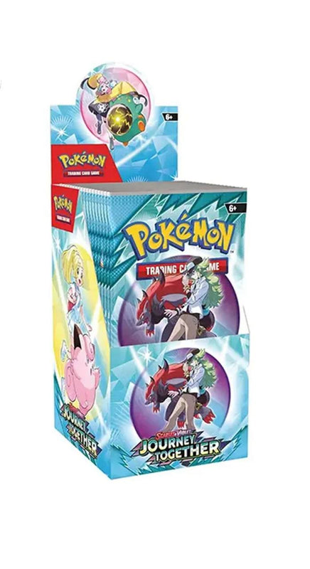 Pokemon Display Box 18 Bustine Scarlatto e Violetto Avventure Insieme ITA