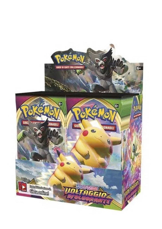 Pokemon Display Box 36 Bustine Spada e Scudo Voltaggio Sfolgorante ITA