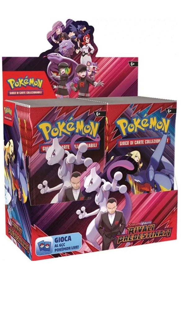 Box Display 36 Bustine Scarlatto e Violetto - Rivali Predestinati ITA