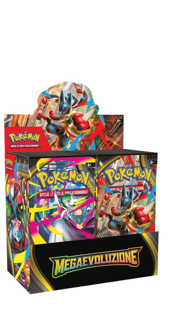 Box Display 36 Bustine con Topper – MegaEvoluzione (ITA)