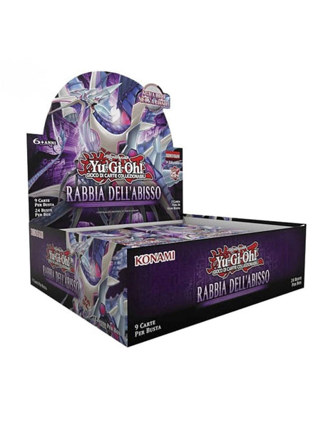 Box Display 24 Bustine Yu-Gi-Oh! Rabbia Dell'Abisso - la Edizione - ITA