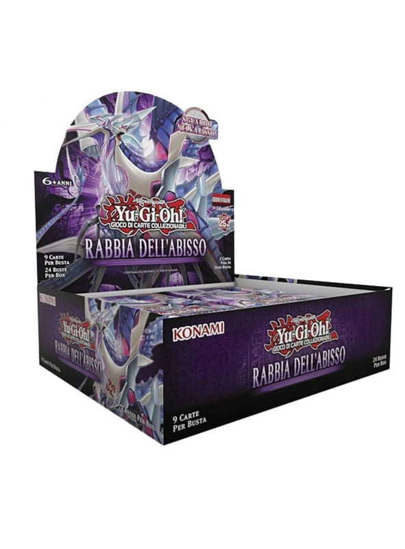 Box Display 24 Bustine Yu-Gi-Oh! Rabbia Dell'Abisso - la Edizione - ITA