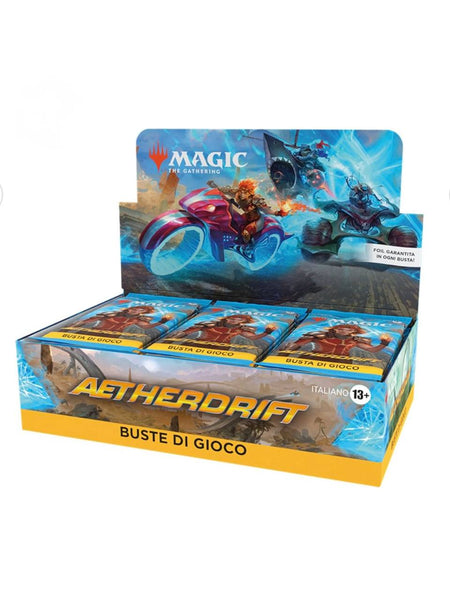 Play Booster Box Display – 30 Bustine da Gioco – Aetherdrift | Magic: The Gathering (ITA)