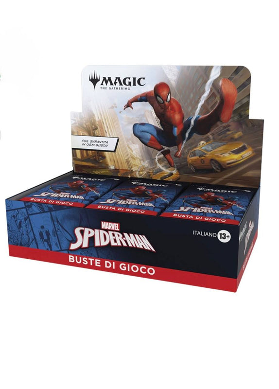 Play Booster Box Display – 30 Bustine da Gioco – Marvel’s Spider-Man | Magic: The Gathering (ITA)