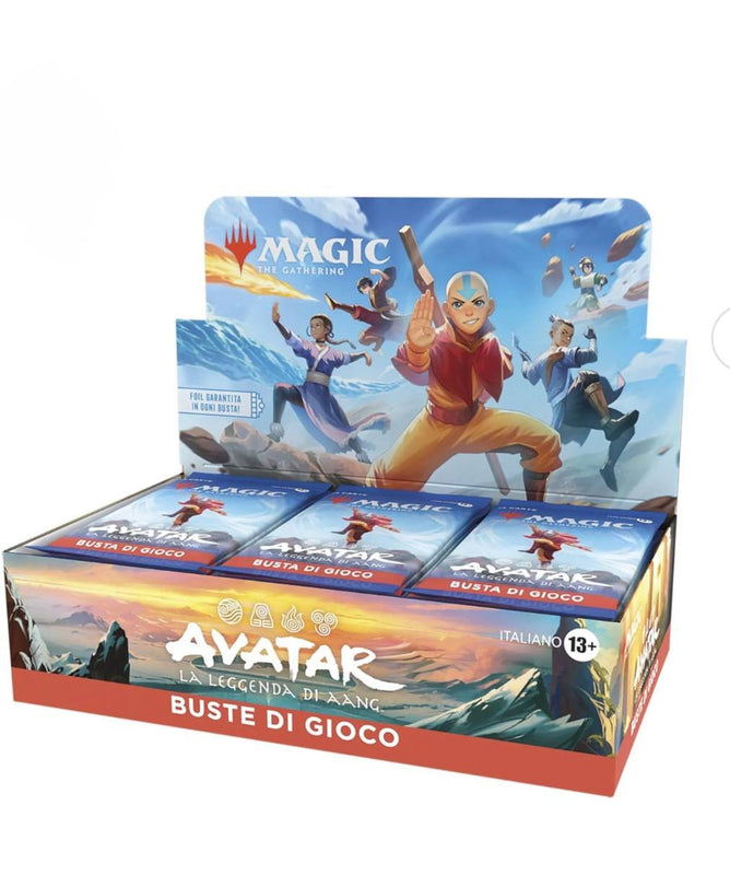 Play Booster Box Display – 30 Bustine da Gioco – Avatar: La Leggenda di Aang | Magic: The Gathering (ITA)